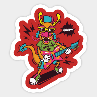 Chinese Zodiac Dragon Sticker